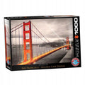 Eurographics puzzel 1000 stukken - golden gate bridge, stadsgezicht