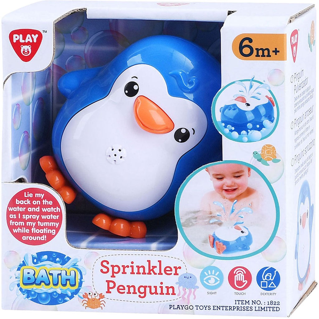 Playgo Badespielzeug spritzender Pinguin