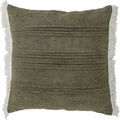 Bloomingville he cushion, green, cotton