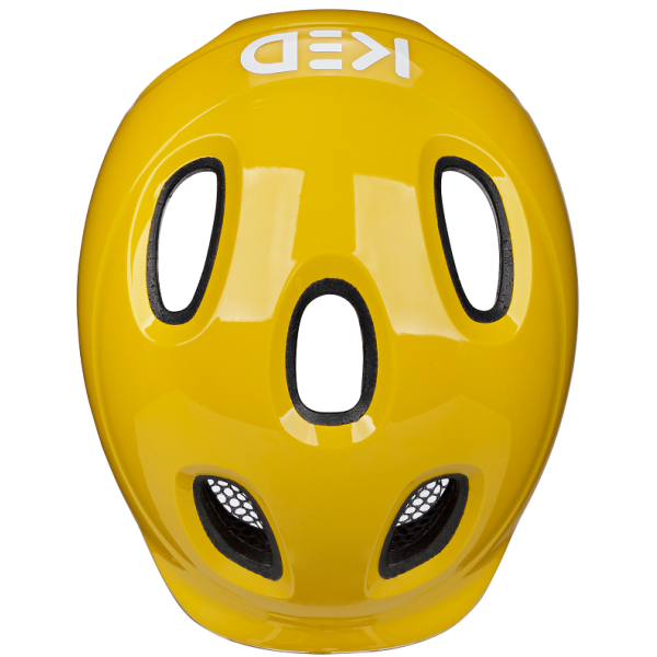Ked fietshelm meggy spark m (50-55cm) - geel oranje
