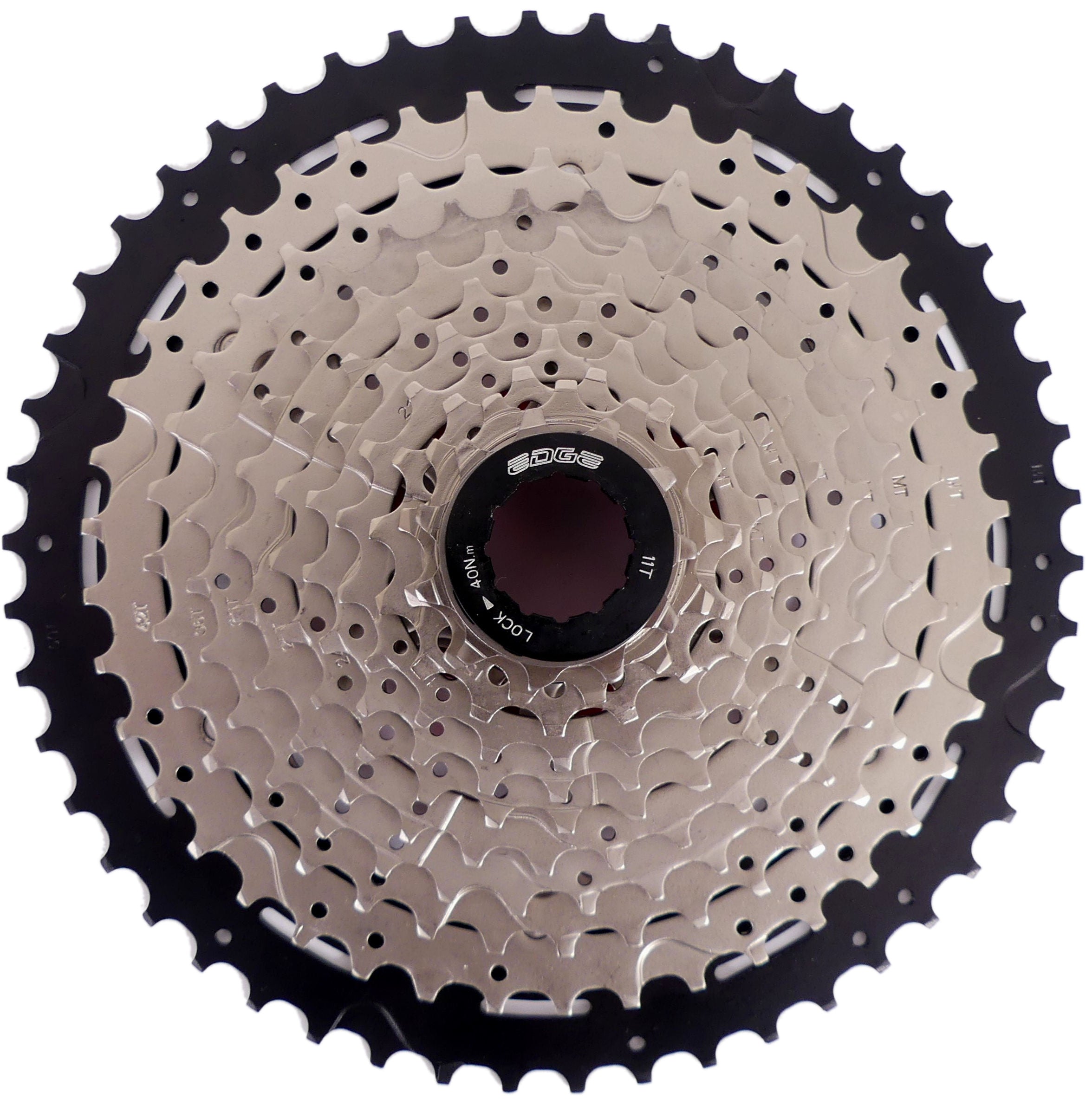 Edge cassette 11 speed csm9011 11-52t - zilver zwart