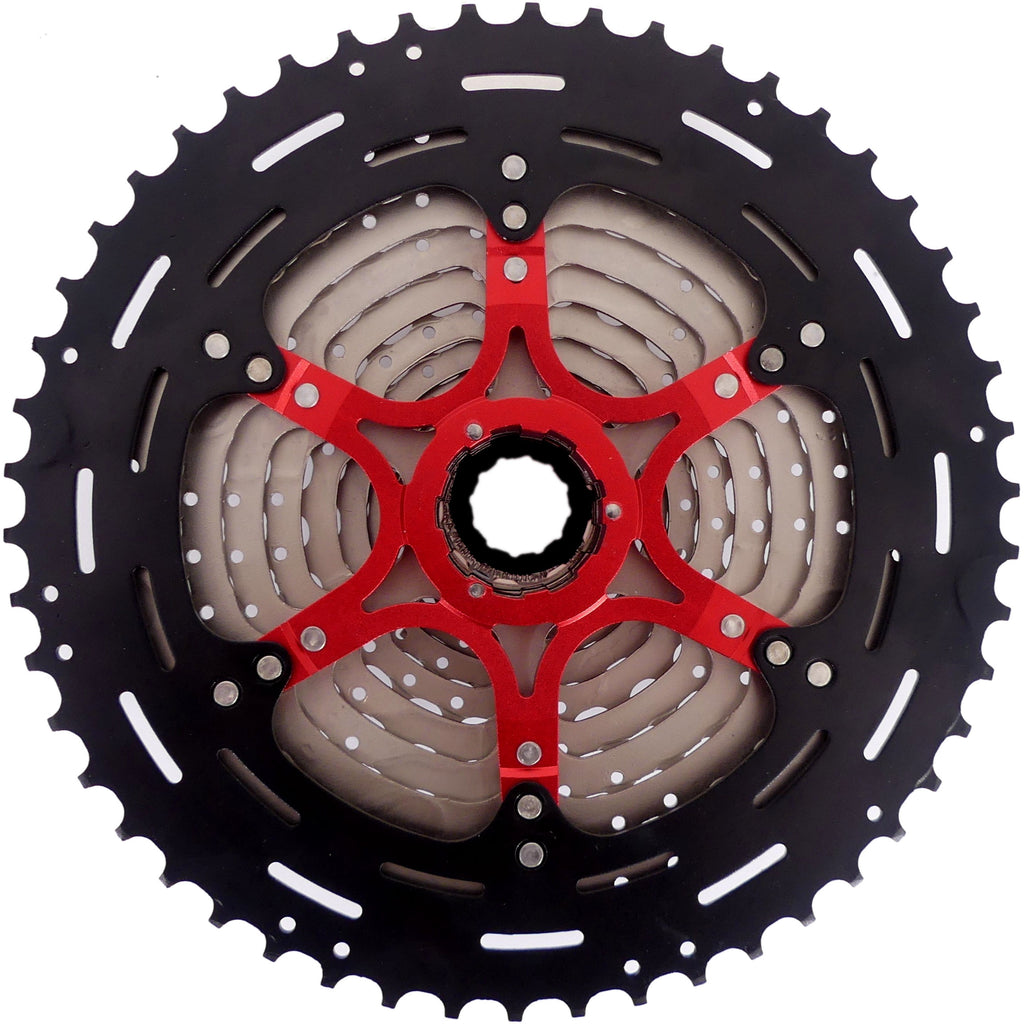 Edge cassette 11 speed cs-m9011 11-42t - zilver zwart