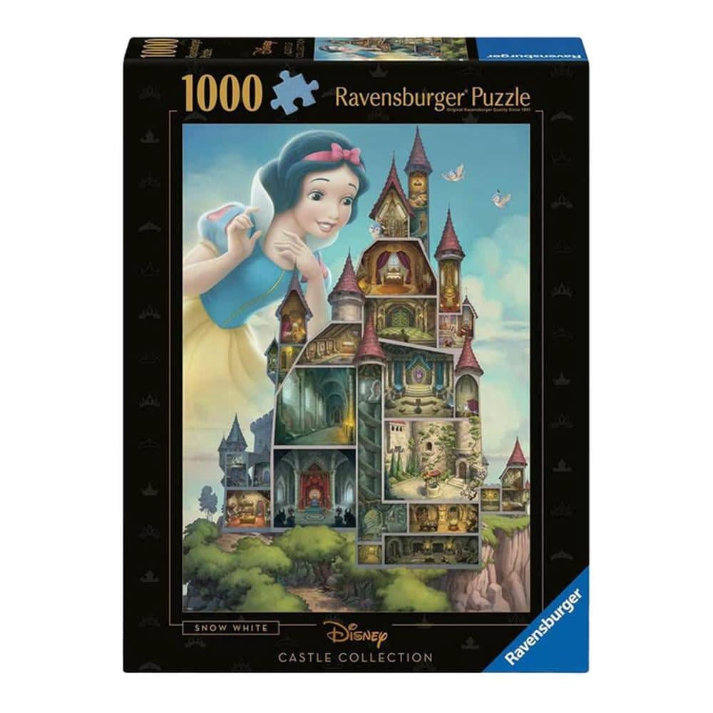 Ravensburger Puzzle Disney Schlösser Schneewittchen, 1000 Teile.