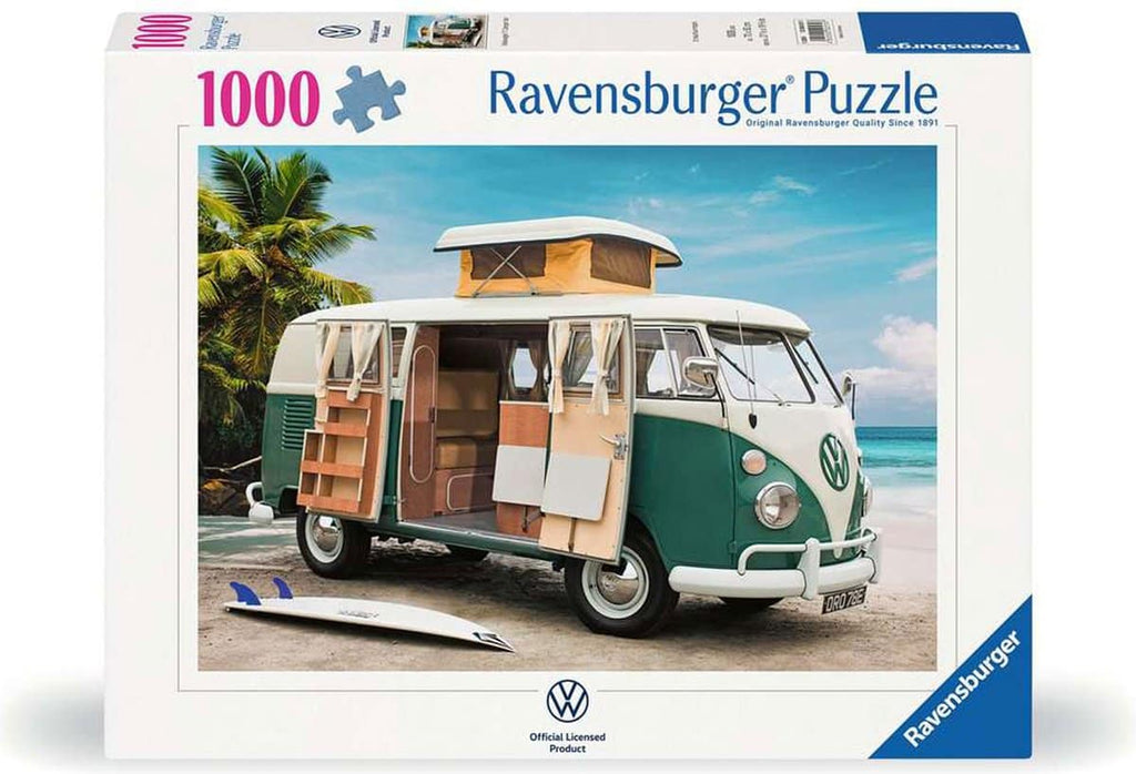Ravensburger Puzzle Volkswagen T1 Wohnmobil, 1000 Teile.