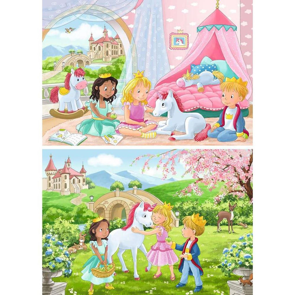 Ravensburger puzzel prince princess 2x12