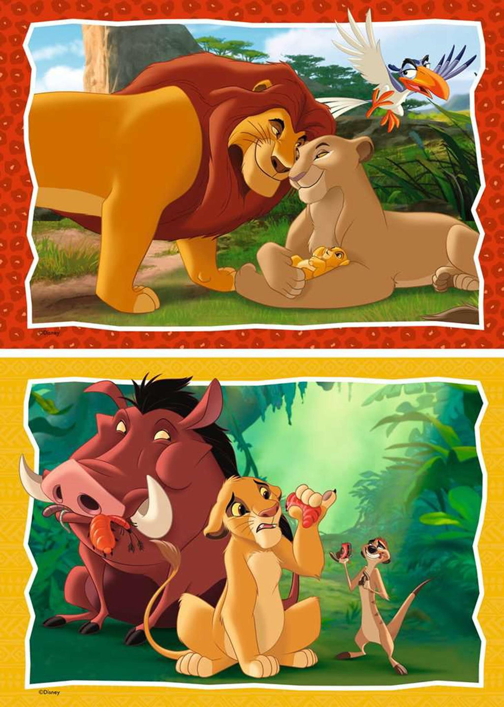 Ravensburger Puzzle König der Löwen 2x24-teilig