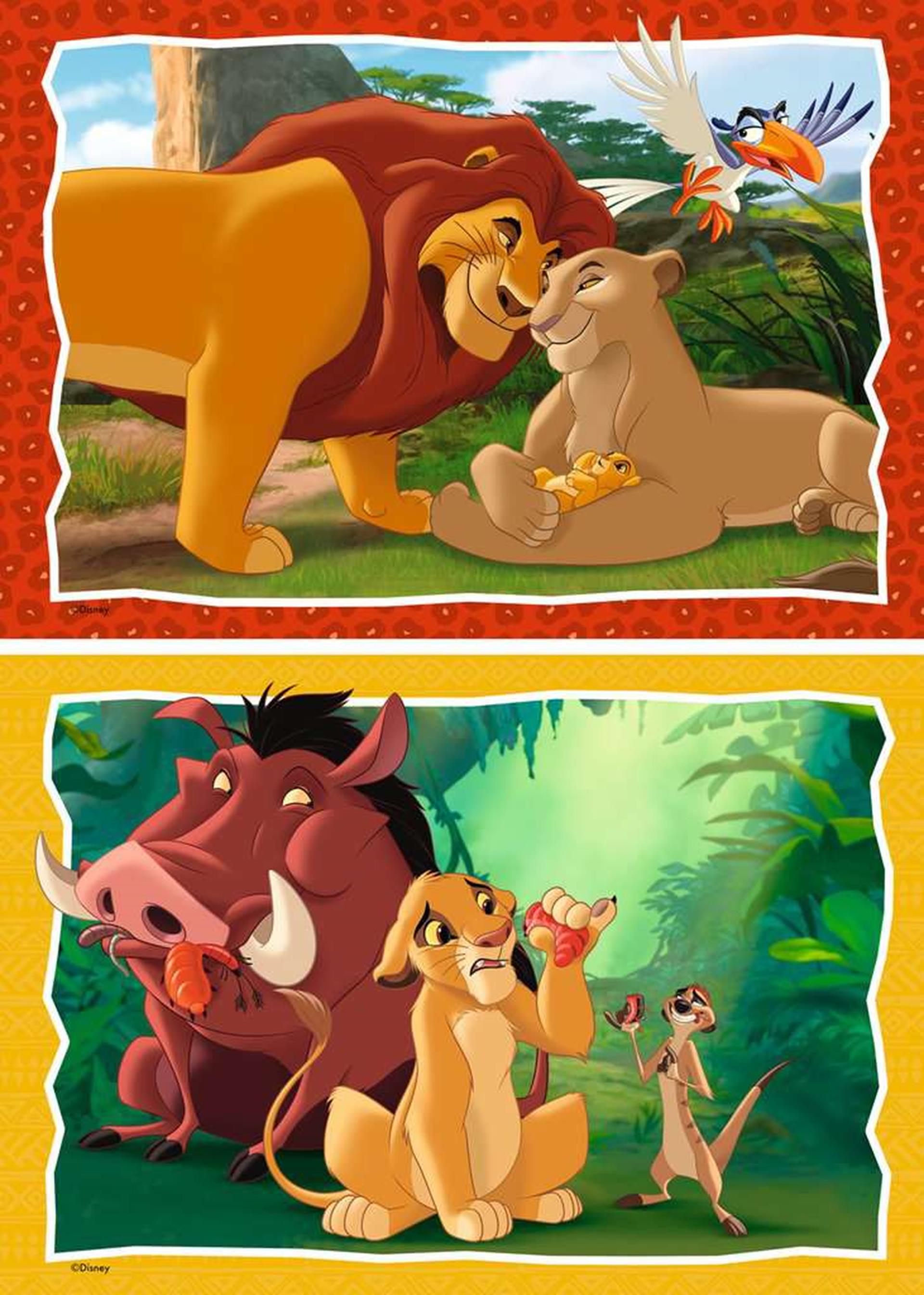 Ravensburger Puzzle König der Löwen 2x24-teilig