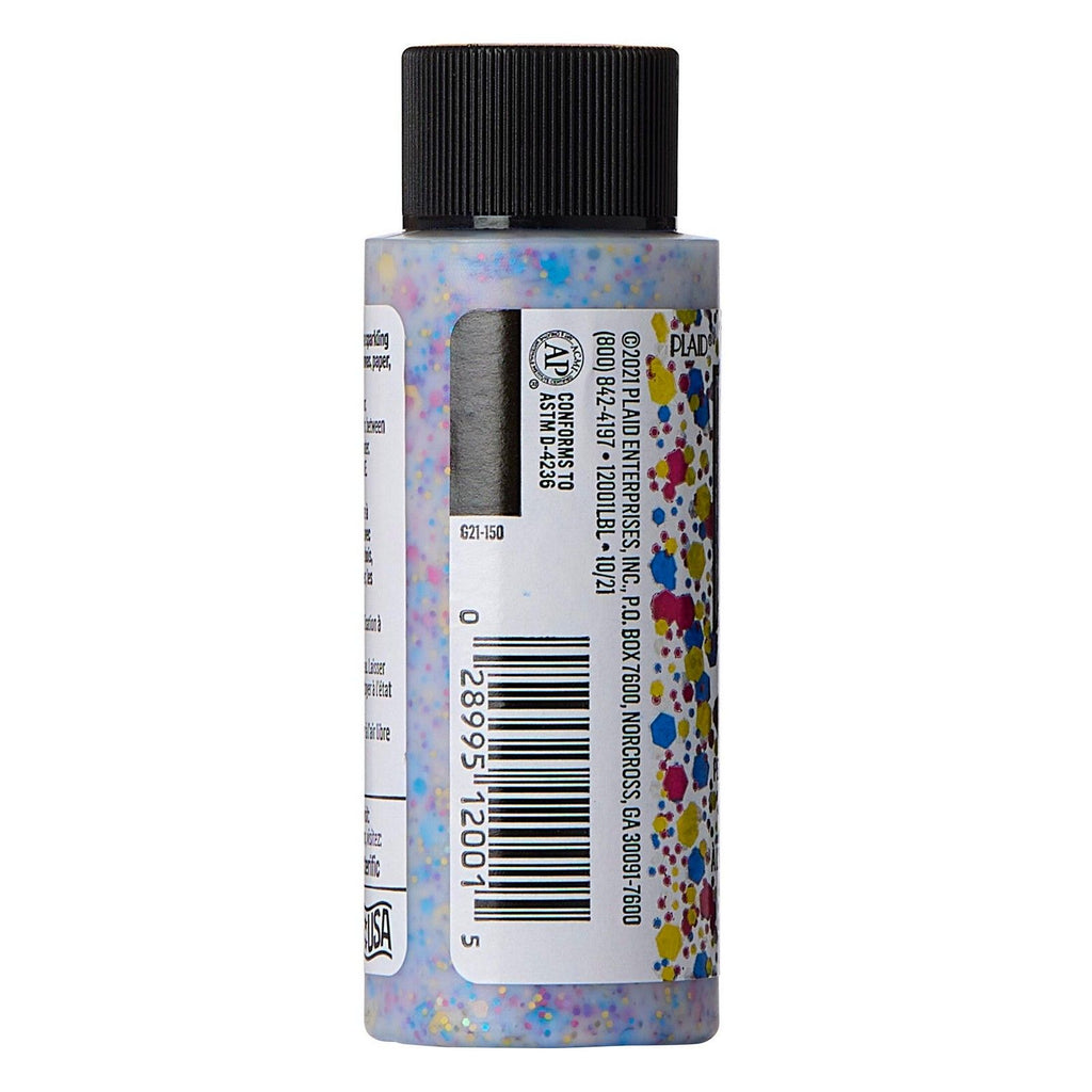 Folkart • glitterific pop acrylic paint birthday party 59ml