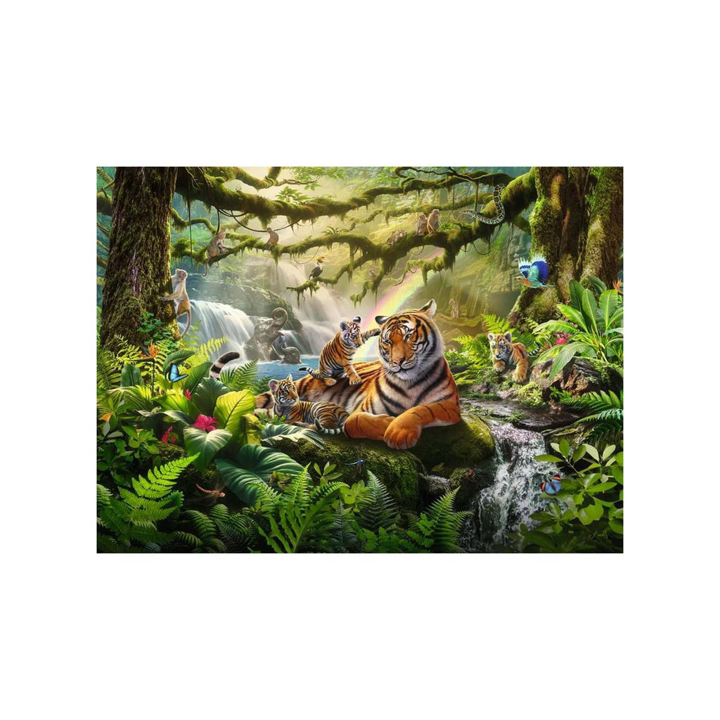 Ravensburger legpuzzel wonderlijke jungle dieren in het wild - 300st. xxl