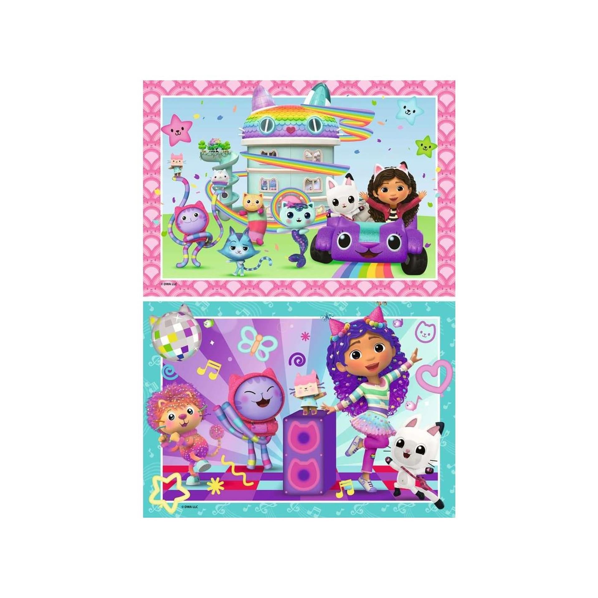 Ravensburger puzzel gabby 2x24 stukjes