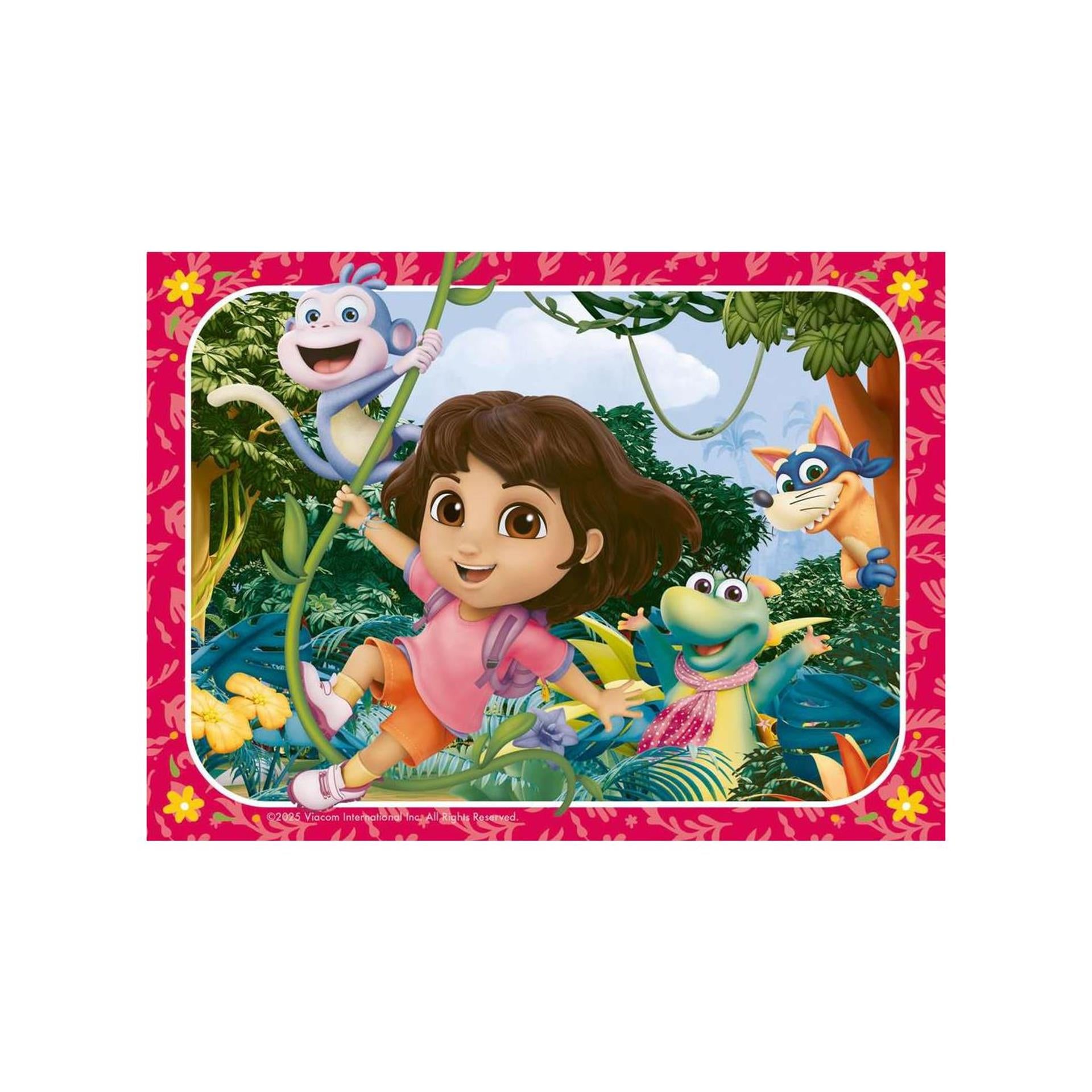 Ravensburger Puzzle Dora die Entdeckerin: Mach mit beim Abenteuer! - 4 Puzzles