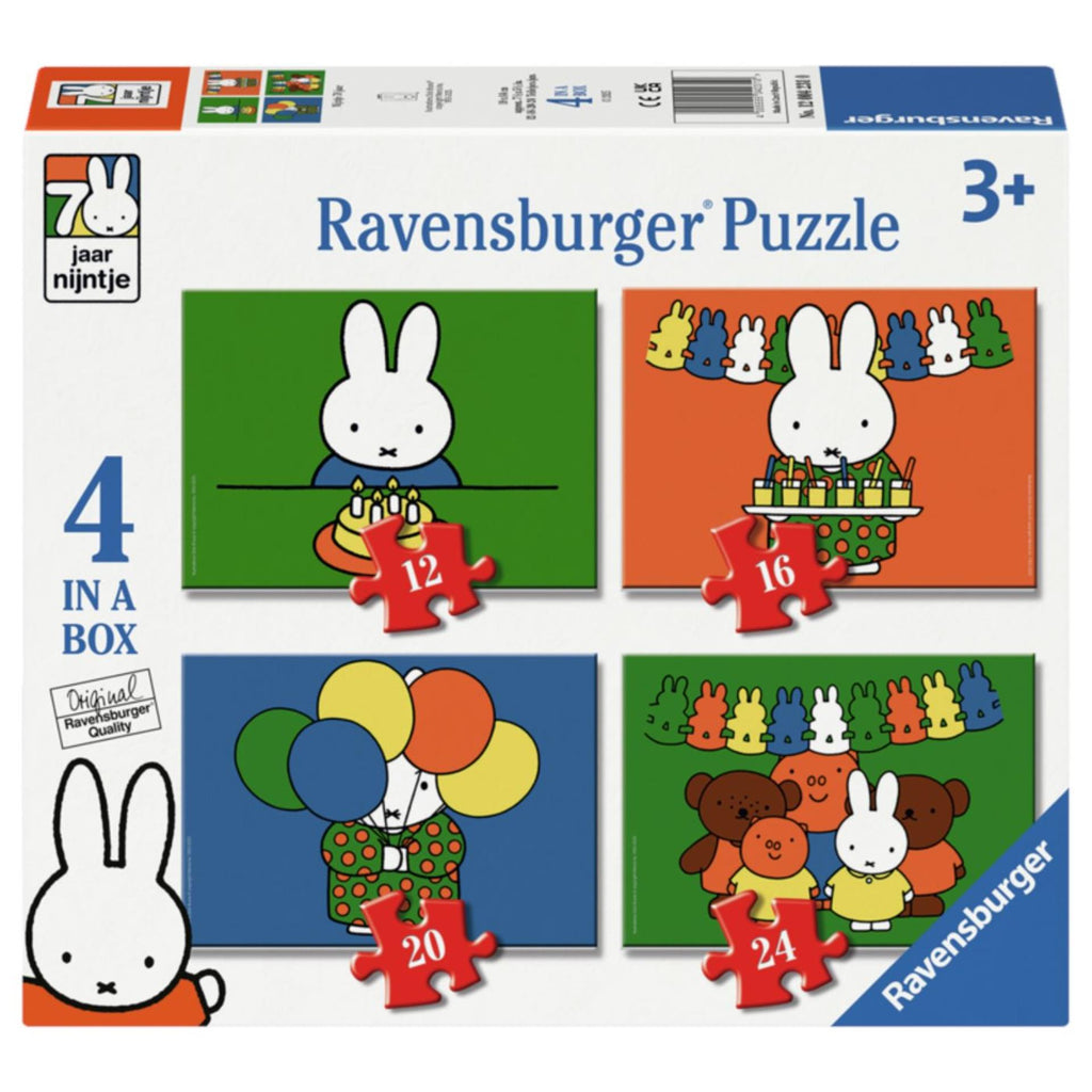 Ravensburger legpuzzel 4in1 nijntje 70 jaar