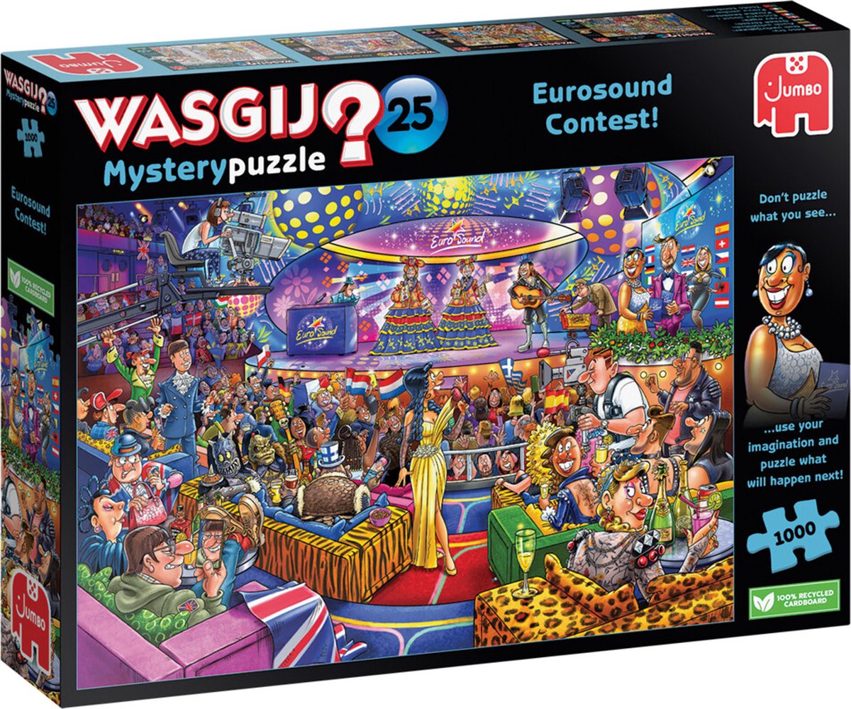War Soße Mystery 25 - Euround -Wettbewerb! Puzzle, 1000 Teile.