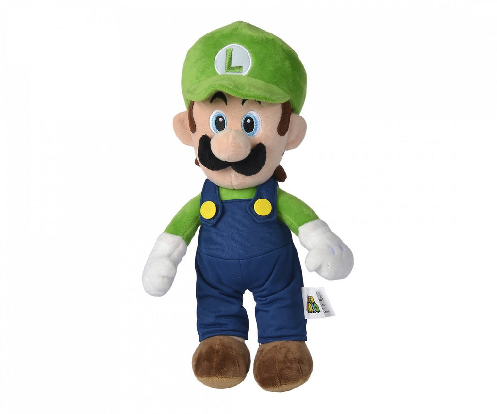 Simba Kuschelplüschtier Super Mario Luigi, 30 cm