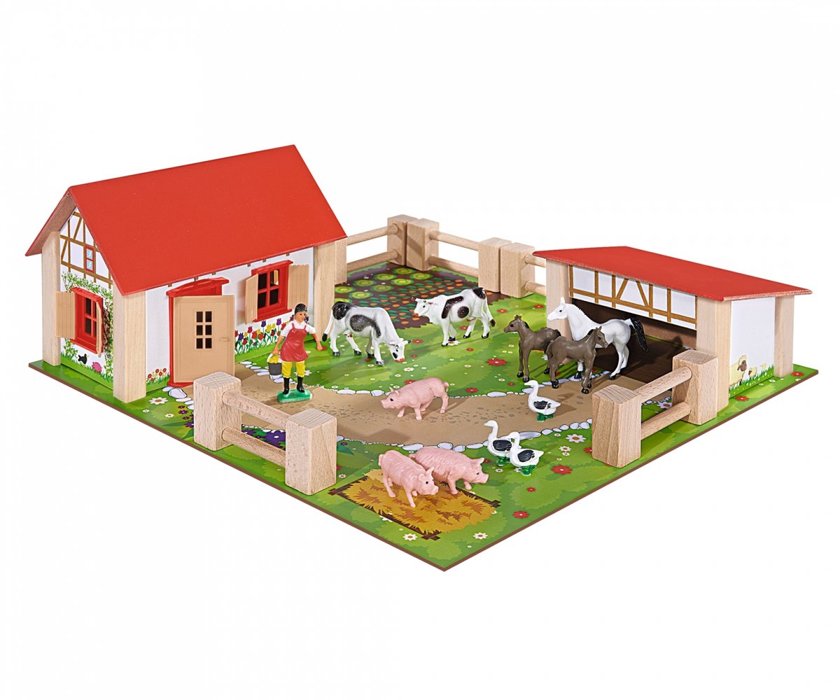 Eichhorn boerderij incl. dieren en accessoires