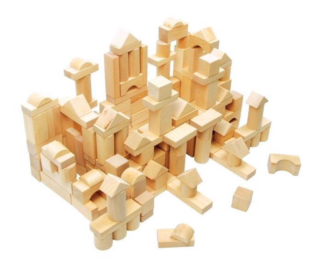 Small Foot - Holzbausteine ​​natur im Beutel, 100 Stück.