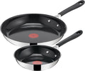 Jamie oliver by tefal easy cook ceramic - koekenpannenset - 20 28 cm - pfas-vrij - keramisch - geschikt voor alle warmtebronnen