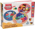Lobbes Knete-Set Tierfreunde – 5 Farben Knete