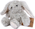 Take me home knuffel konijn junior 19 cm pluche grijs, kinderen, kraamkado