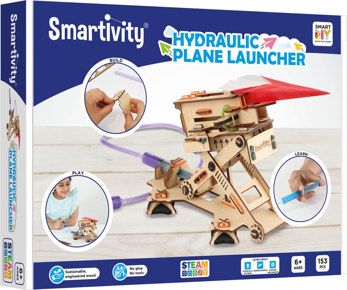 Smartivity hydraulic plane launcher