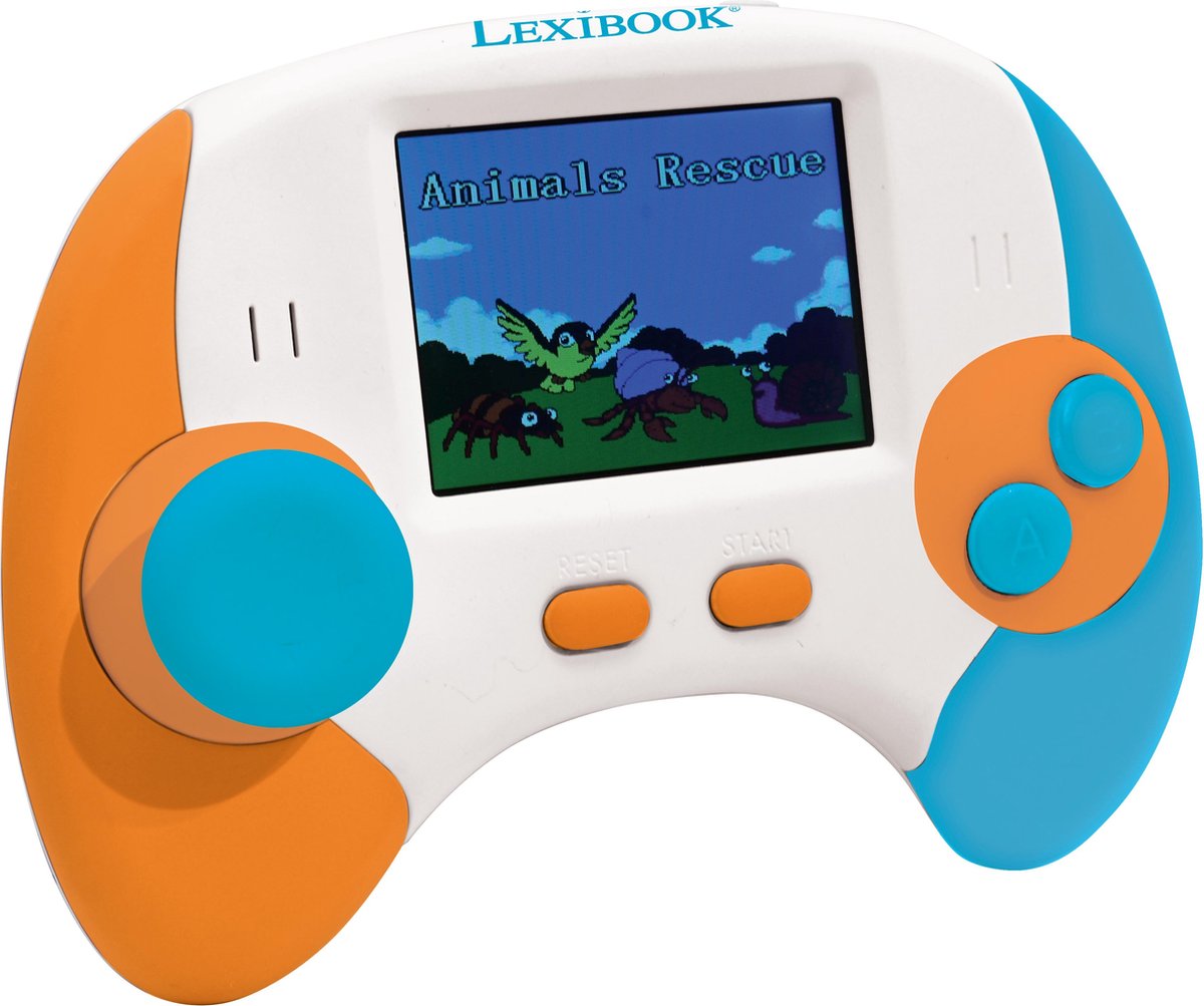 Lexibook power console de jeux éducative bilingue en français et anglais
