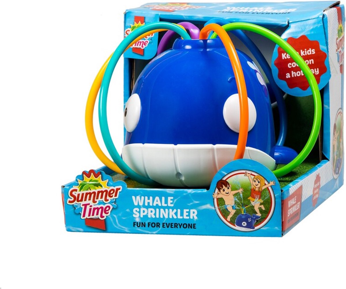 Summertime whale sprinkler