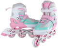 Street Rider Inlineskates, pink-grün, verstellbar, Größe 37-40