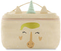 Trixie lunchtas - mrs. unicorn - koeltas voor kinderen - met naamlabel - thermische tas voor lunch - roze