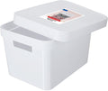 Curver infinity - opbergdoos - opbergbox - mand met deksel 1.7l - wit