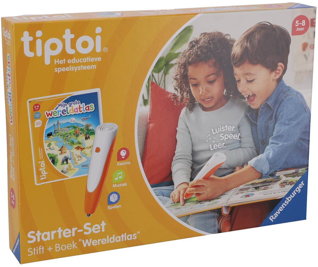 Ravensburger tiptoi Starterset mit großem Weltatlas