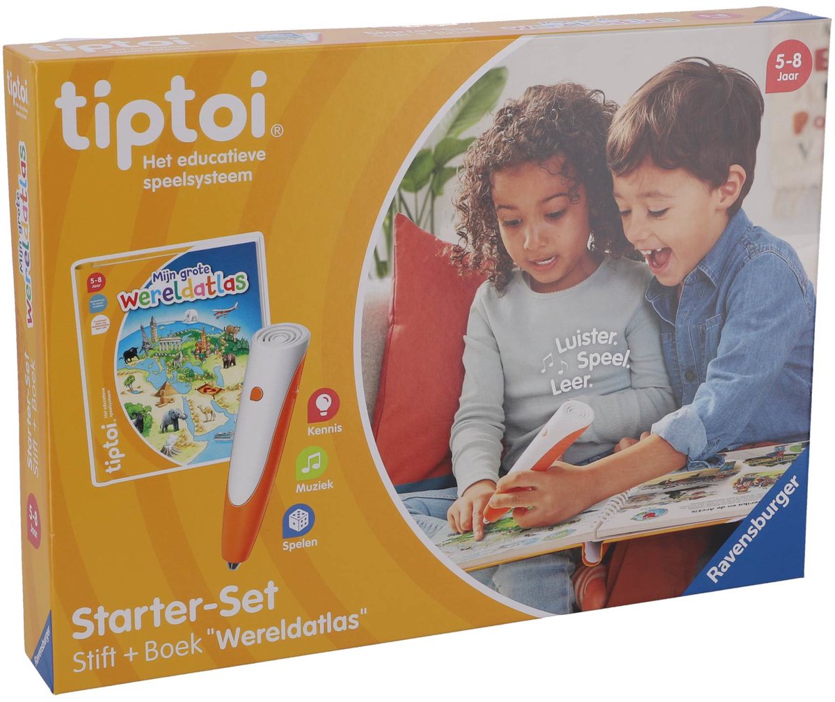 Ravensburger tiptoi Starterset mit großem Weltatlas