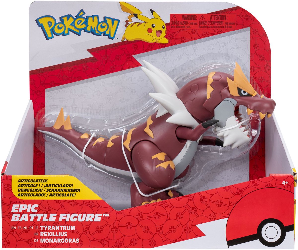 Pokémon Episches Tyrantrum 30 cm