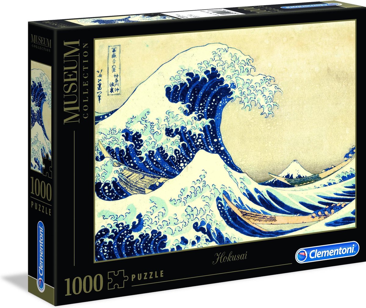 Clementoni Puzzle Hokai Die große Welle, 1000 Teile.