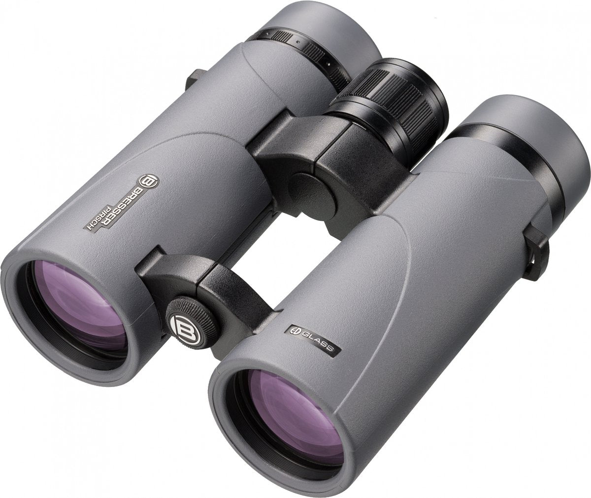 Pirsch ed 10x42 Fernglas mit Phasenbeschichtung Grau