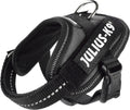 Julius k9 idc powertuig harnas - baby 1 30-40 cm - xxxs - antraciet