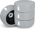 Kegel blazusiak bandenhoezen opslag opberg set a 4 stuks maat xl - vanaf 17 - 19 inch kleur grijs ideaal bij winter zomer wissel