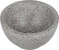 Differnz river waskom - 23x23x12cm - terrazzo grijs grof