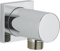 Grohe rainshower wandaansluitbocht - vierkante rozet - chroom