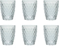Medard de noblat - diamond - glas 22 cl - doorzichtig - 6 delig