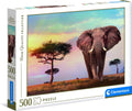 Clementoni pzl 500 hqc african sunset