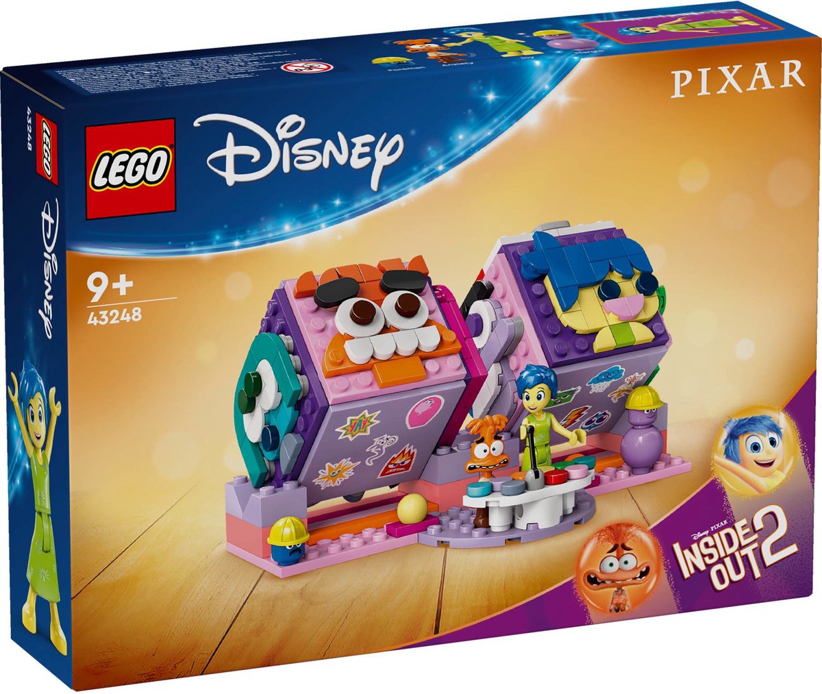 Lego disney pixar - inside out 2 humeurkubussen constructiespeelgoed (43248)