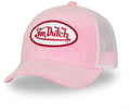 Von dutch - snapback trucker cap kylie | one size | verstelbaar | druksluiting - roze wit