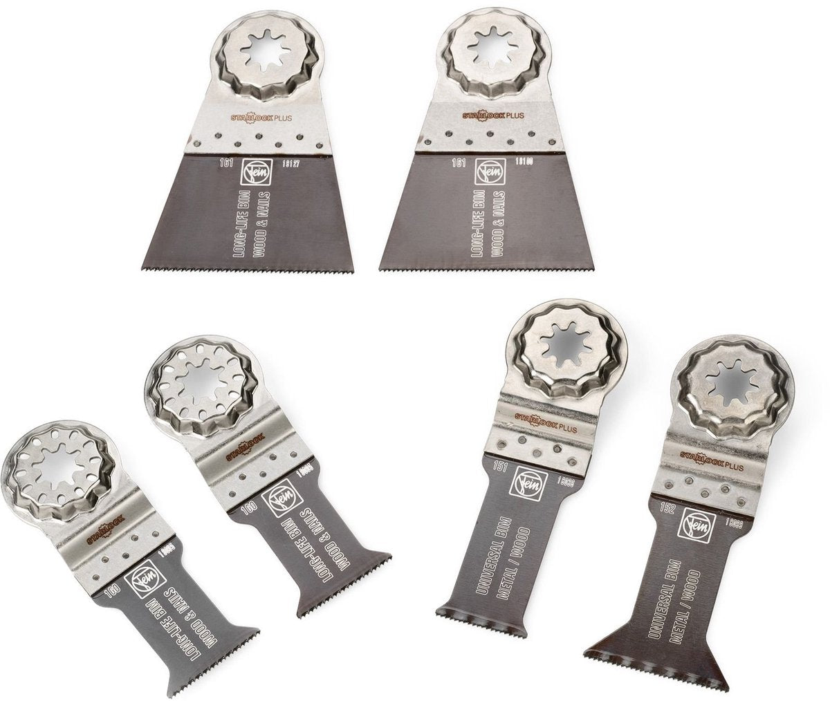 Fein best of e-cut starlockplus wood metal zaagbladenset 6-delig - 35222967030