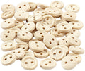 Creativ company cc houten knopen 8 mm 50 stuks