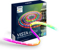 Calex vista led strip 5 meter - voor binnen - rgbic - warm wit licht - inclusief afstandsbediening