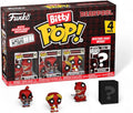 Funko deadpool bitty pop! vinyl figure 4-pack dinopool 2,5 cm