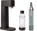 Mysoda woody black - bruiswatertoestel gemaakt van ecologisch biocomposiet - incl co2 cilinder fles