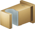 Grohe euphoria cube wandaansluitbocht - met wandhouder - brushed cool sunrise (goud)