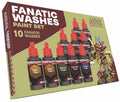 The army painter - warpaints fanatic: washes paint set - 10×18ml acryl washes - wp8068p