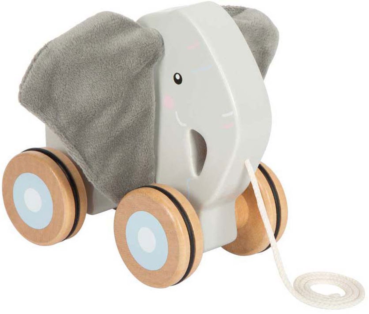 Small Foot – Holzelefant mit faltigen Ohren